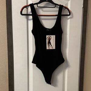 Naked Wardrobe Black Shapewear Bodysuit
